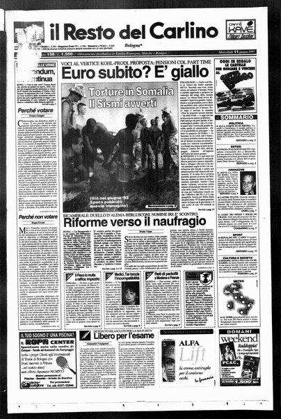 Il Resto del Carlino : giornale dell'Emilia